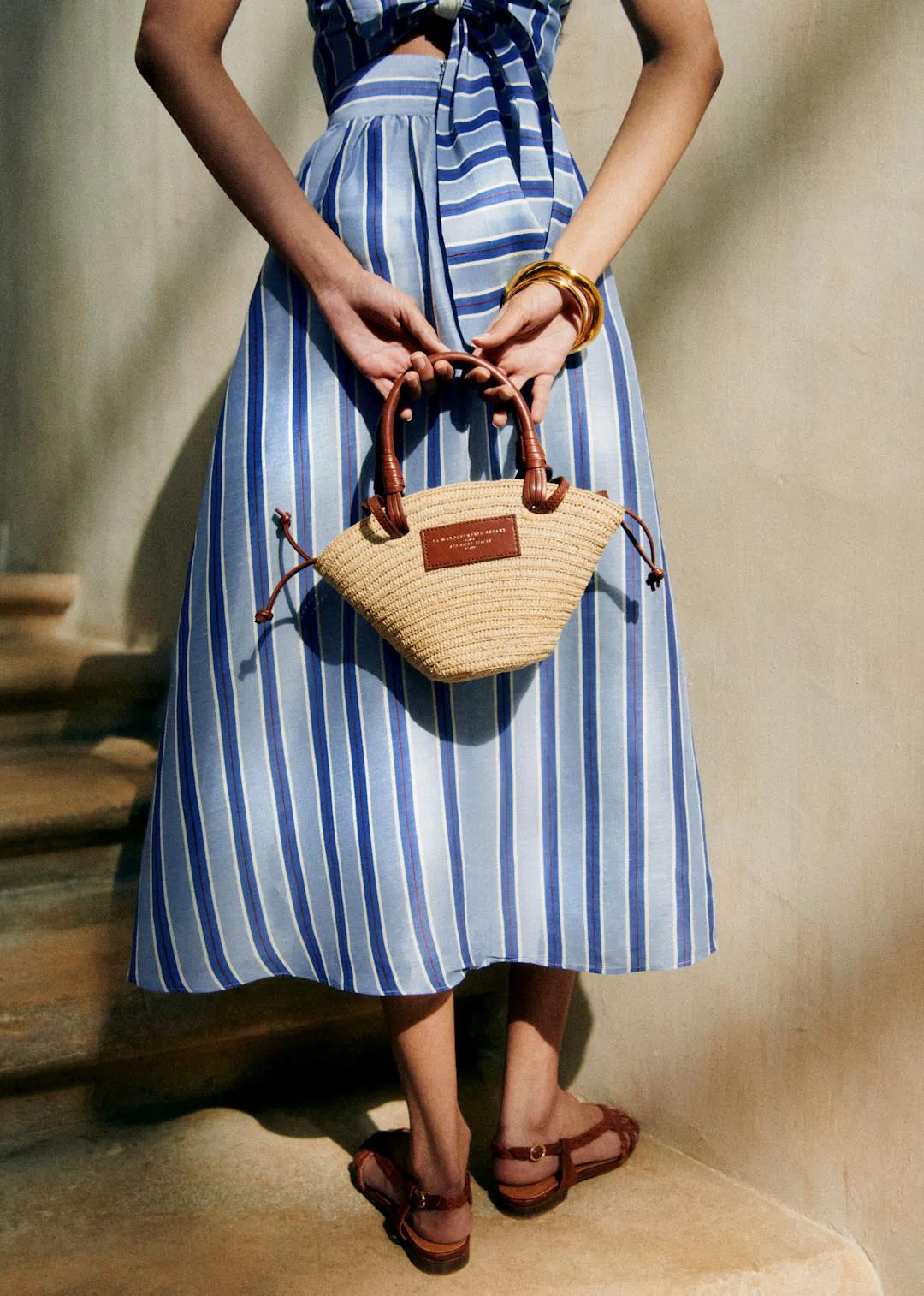 Blue Burgundy Stripes