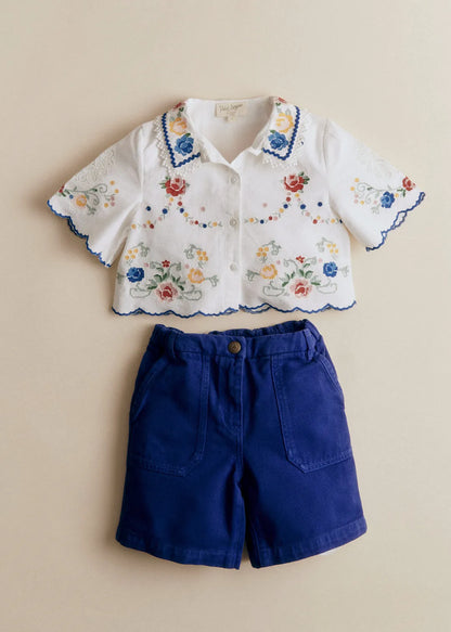 Spring Placed Embroidery
