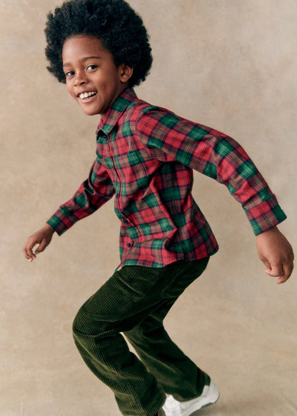 Red And Green Check