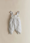 Lavender Striped Embroidery