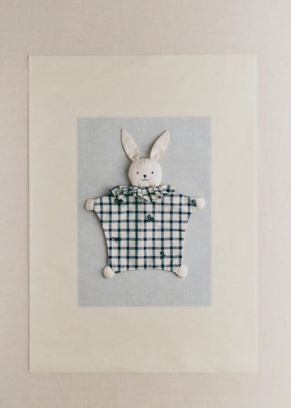 Floral Embroidery Check