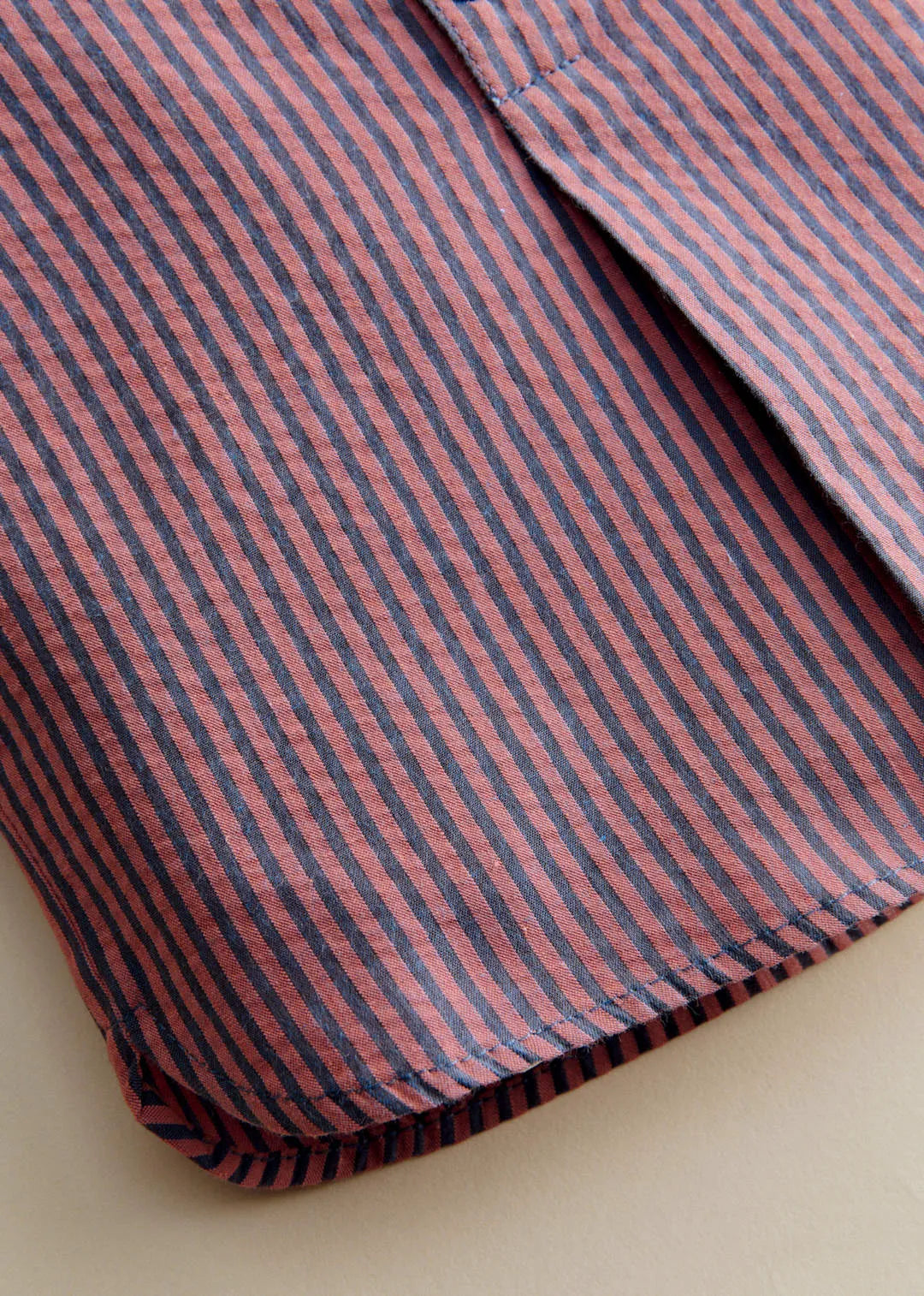 Pink, Navy Stripes