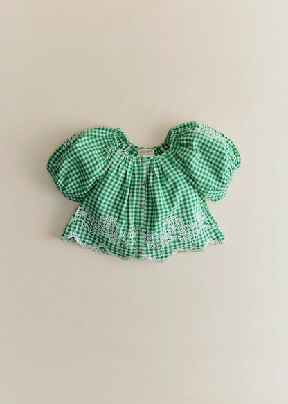 Green Gingham