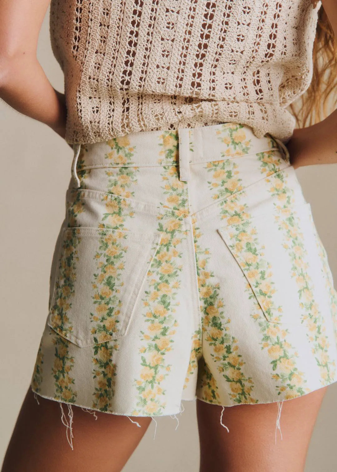 Golden Flower Print