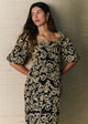 Black with Cream Dori Embroidery