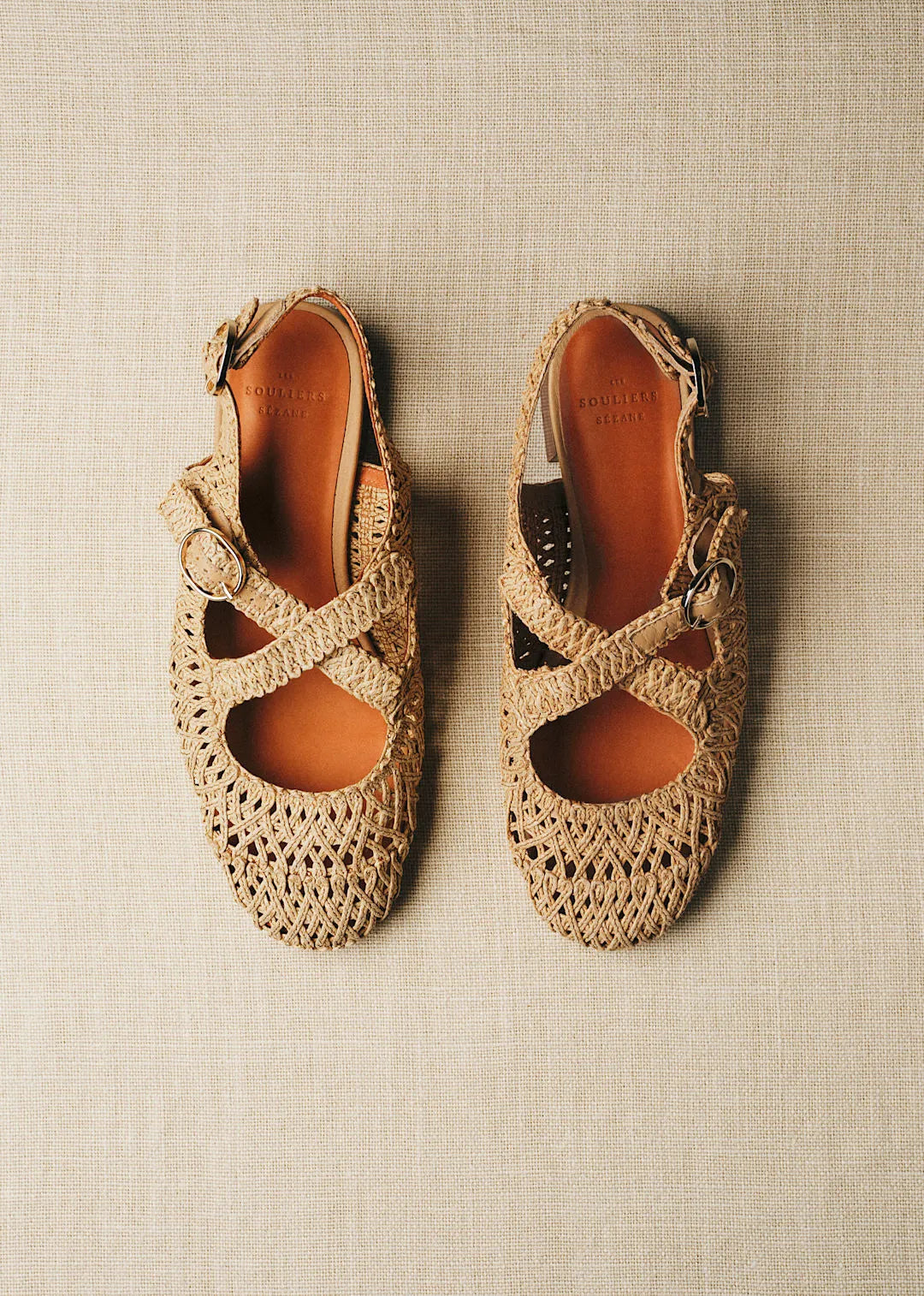 Woven Beige Textile