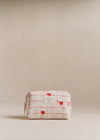 Embroidered Red Hearts