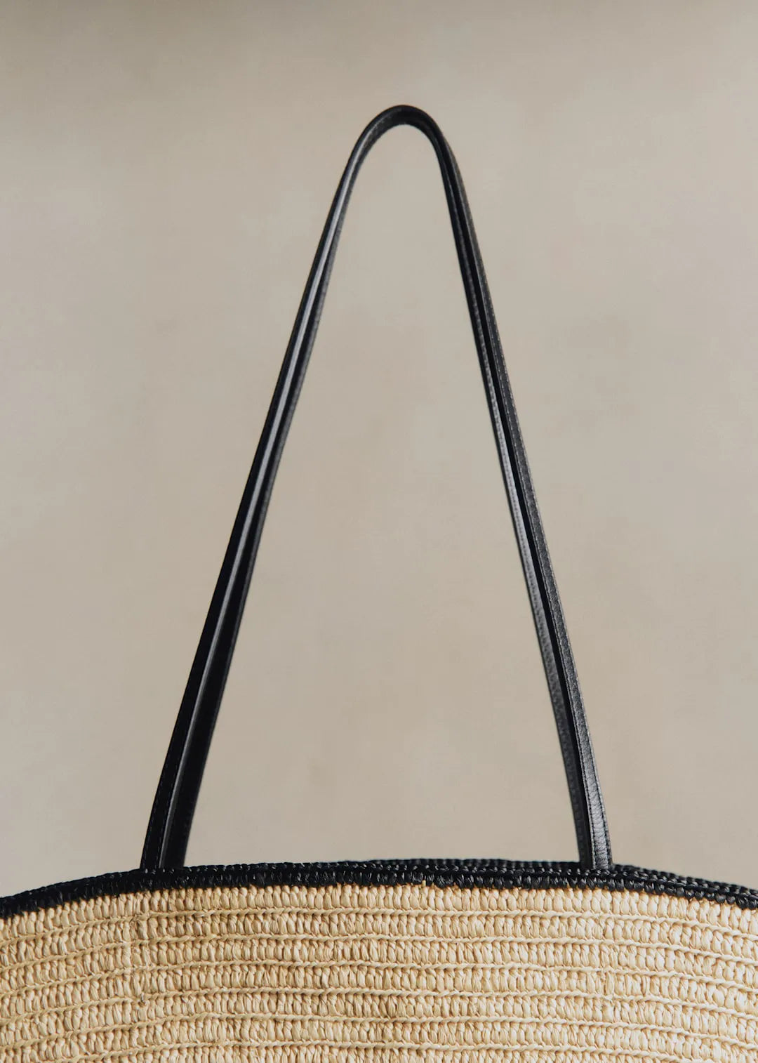 Natural Raffia Black