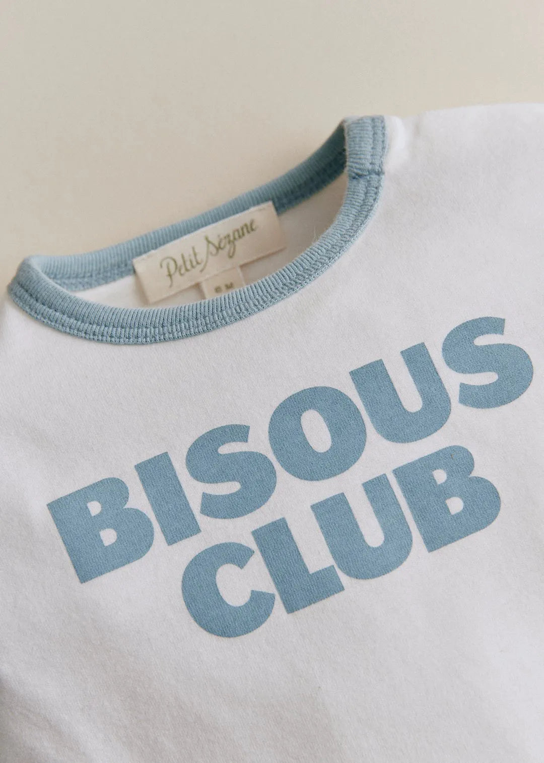 Ecru / vintage blue