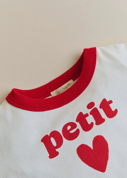 Ecru / Red