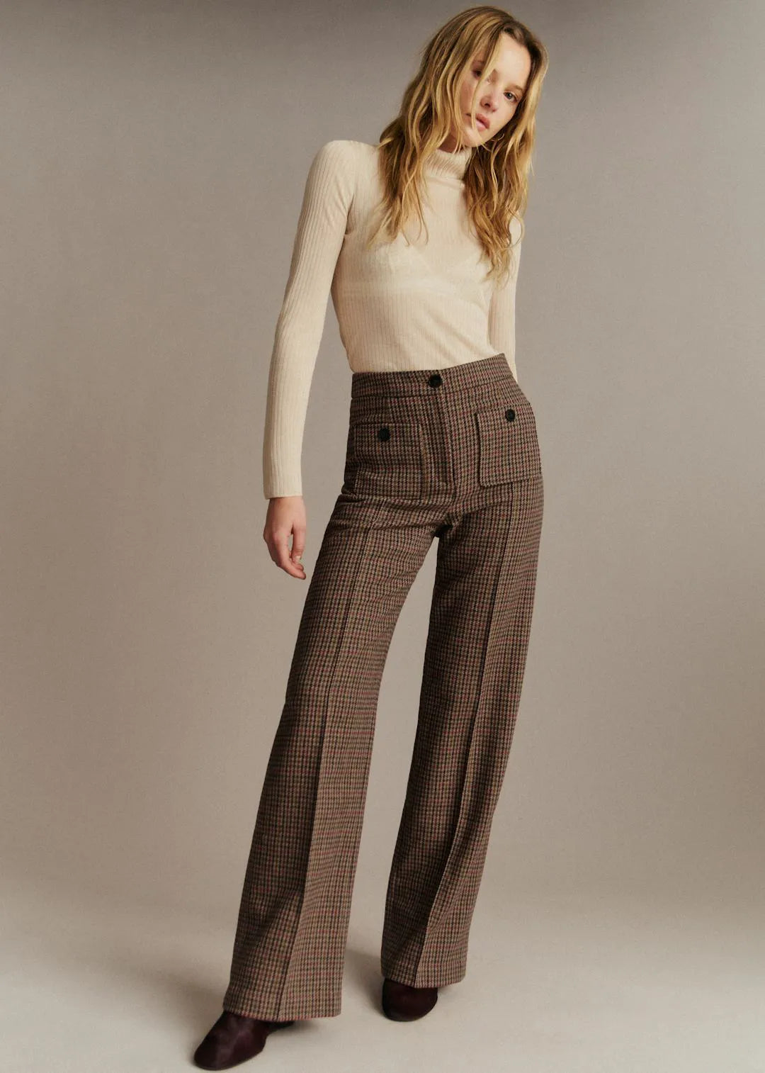 Multicoloured houndstooth