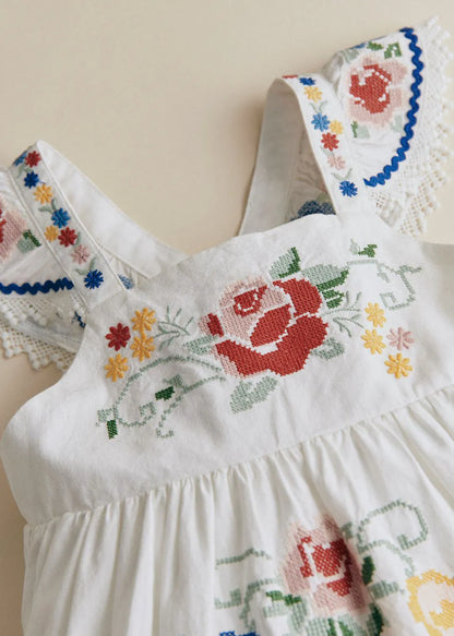 Spring Placed Embroidery