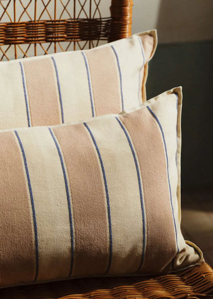Beige and Blue