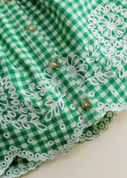 Green Gingham