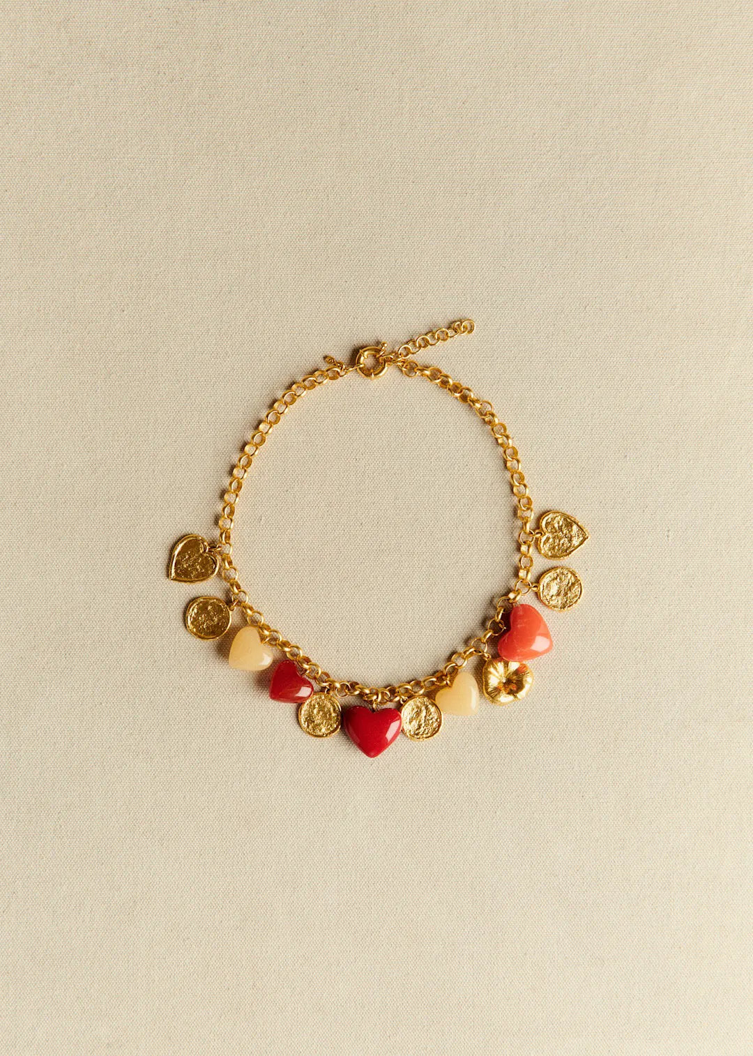 Red Multi Gold