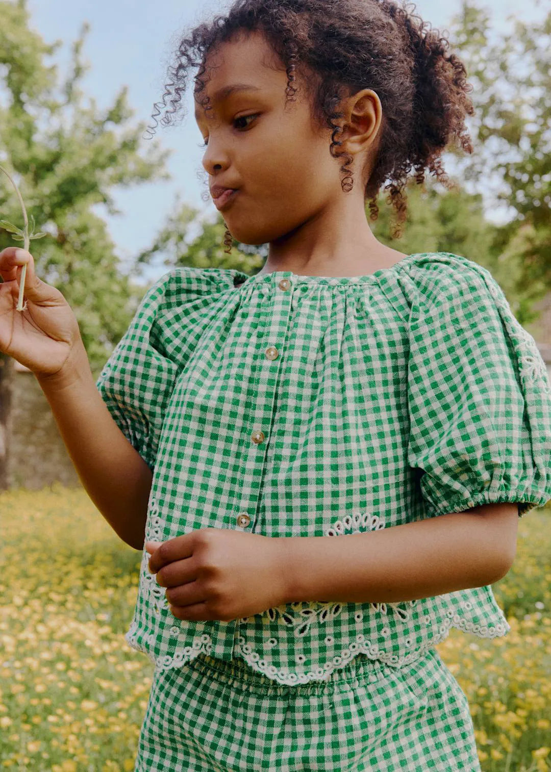 Green Gingham