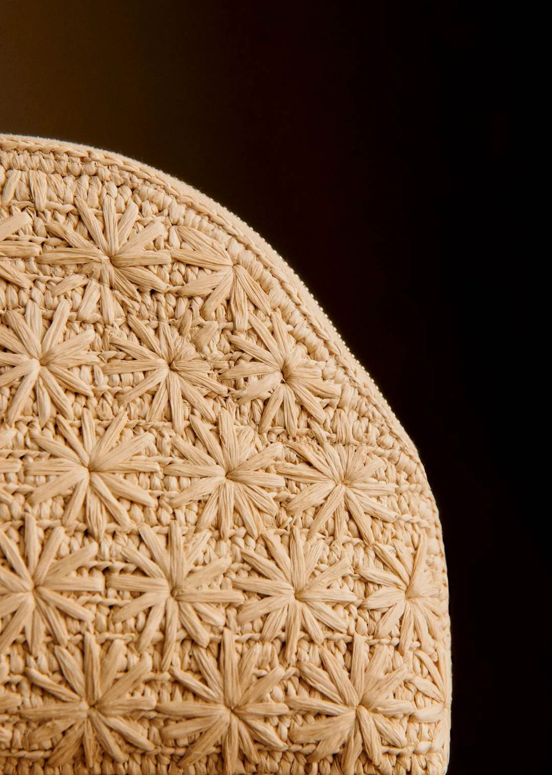 Natural Raffia Embroidery
