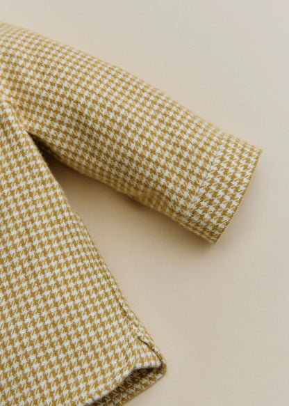 Ochre Houndstooth