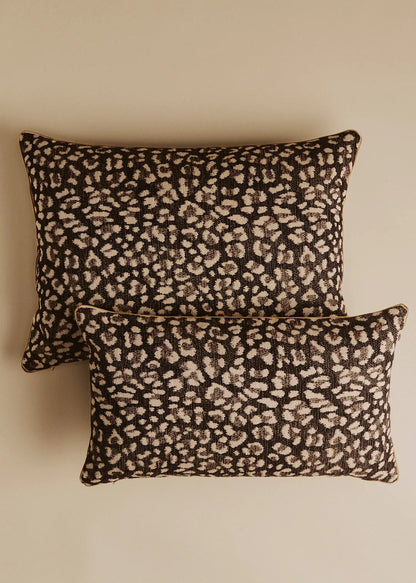 Brown and Ecru Leopard