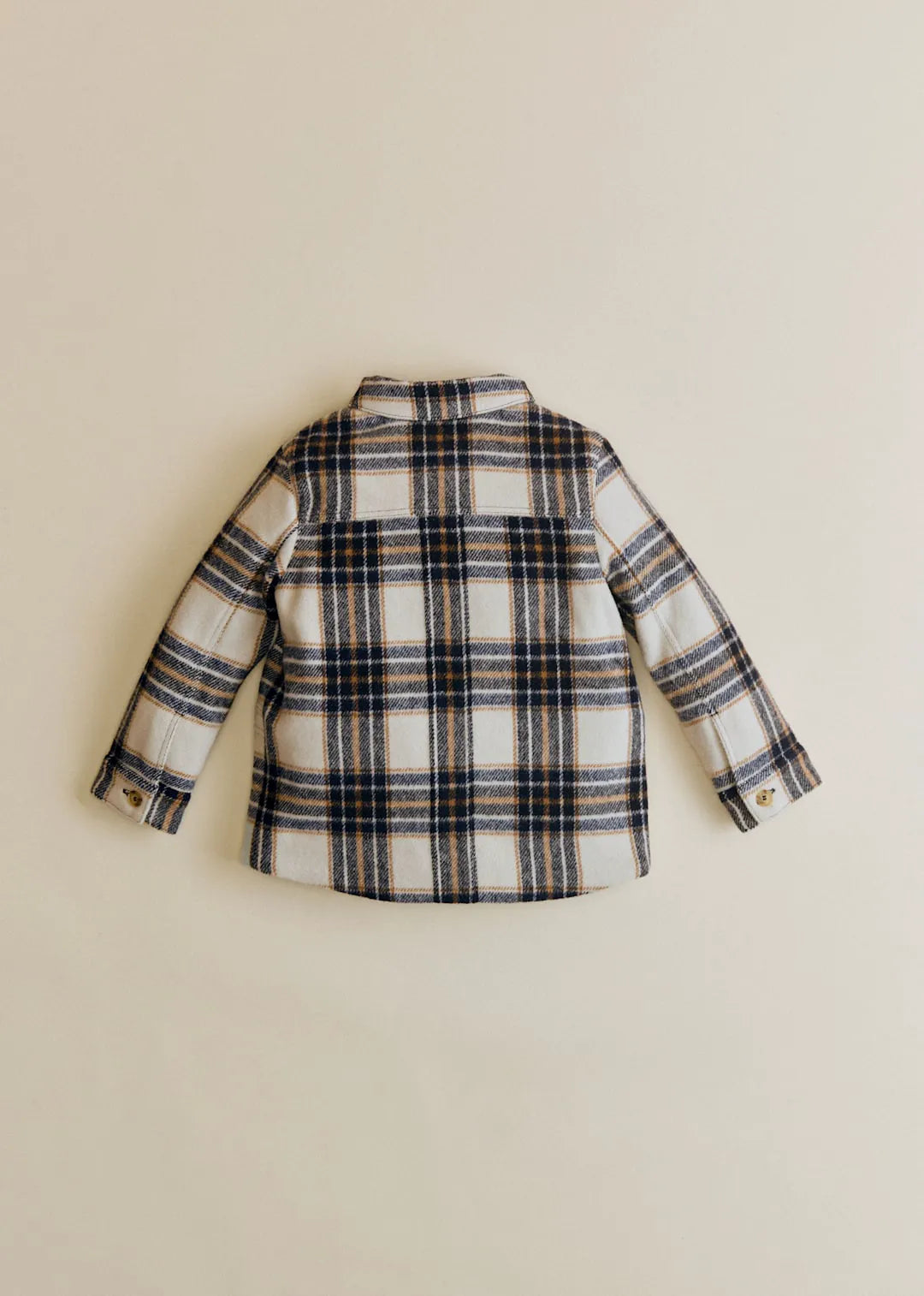 Ecru / Navy Check