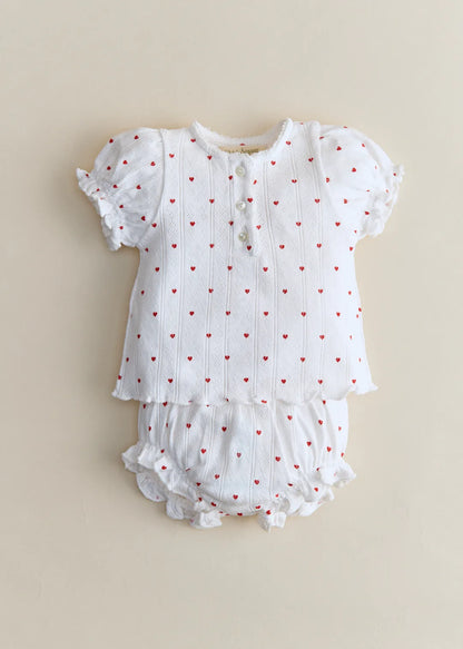 Red Heart Print