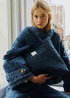 Embroidered Blue Denim