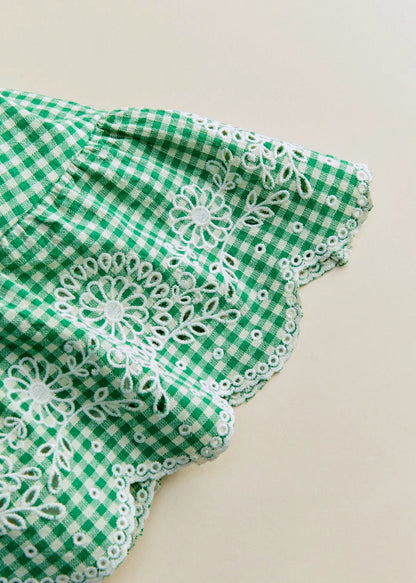 Green Gingham