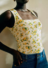 Golden Flower Print