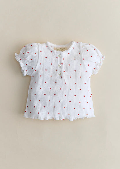 Red Heart Print