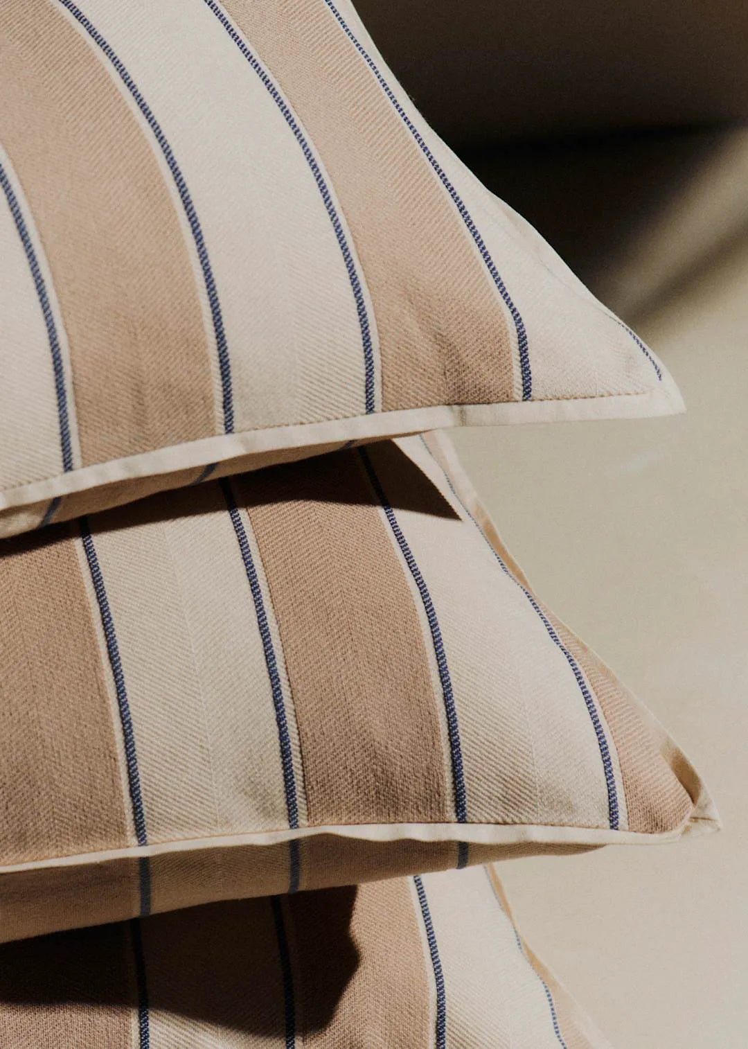 Beige and Blue