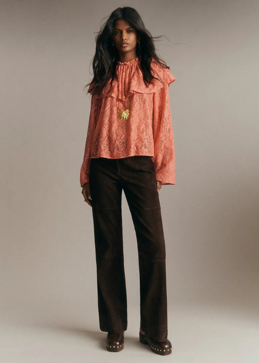 Powder Coral Lace