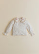 Woven Stripe + Doily Embroidery