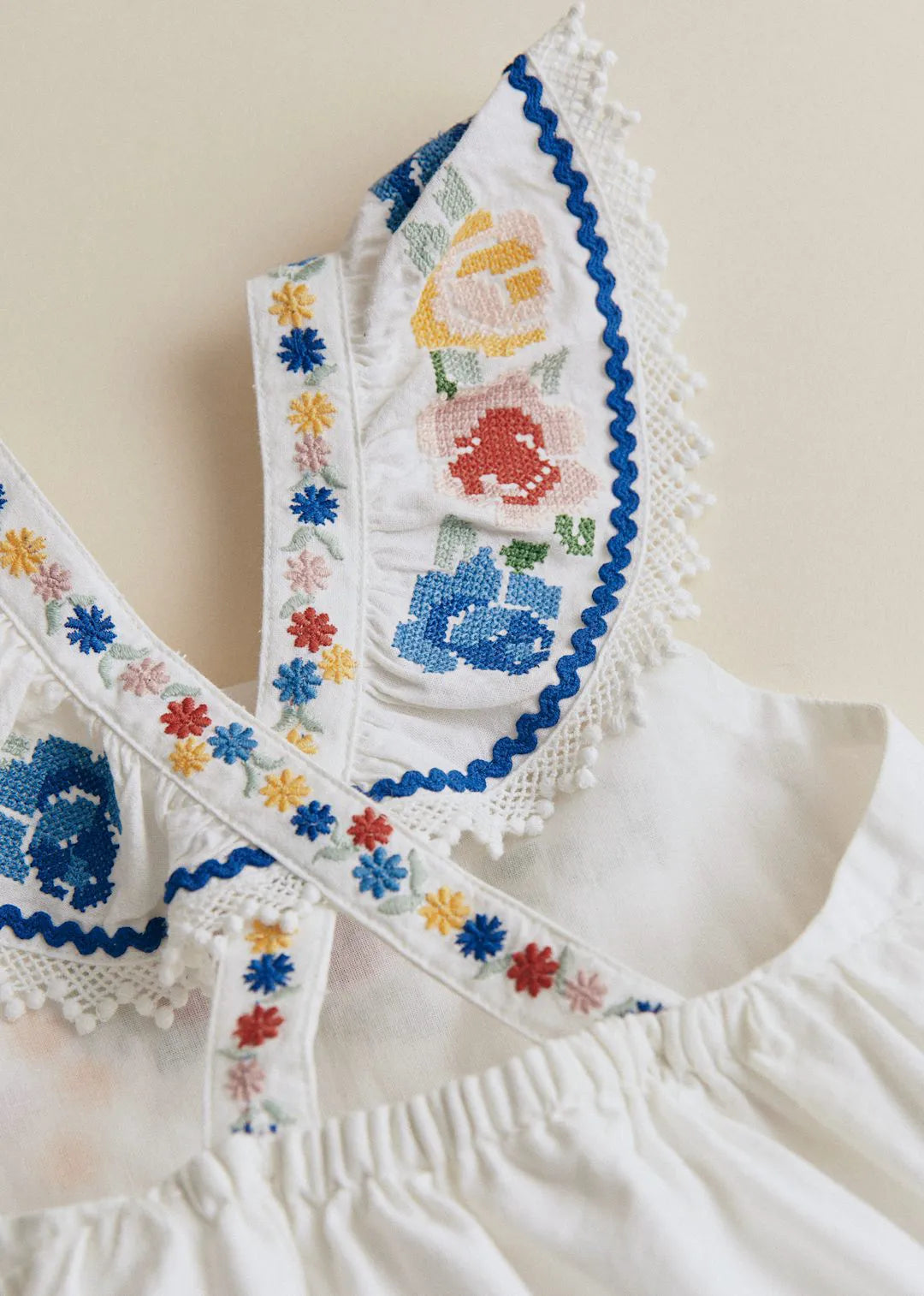 Spring Placed Embroidery