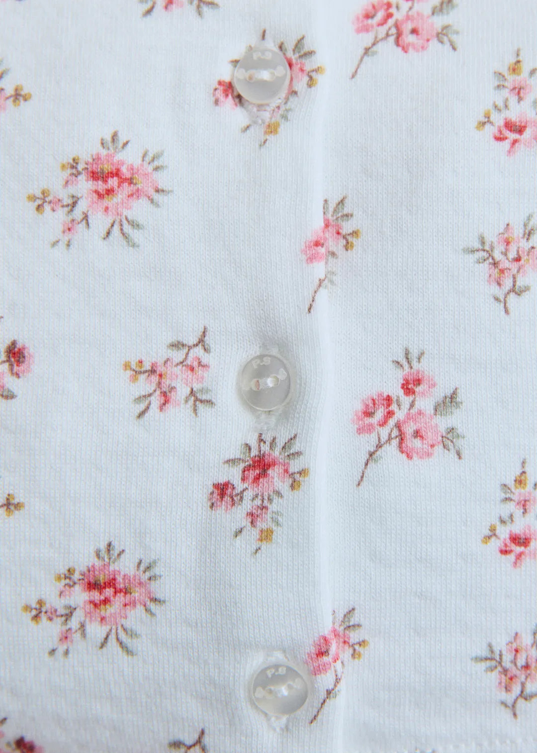 Milky White / Joe Floral Print