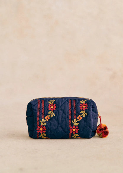 Marine Blue with Jazmin Embroidery