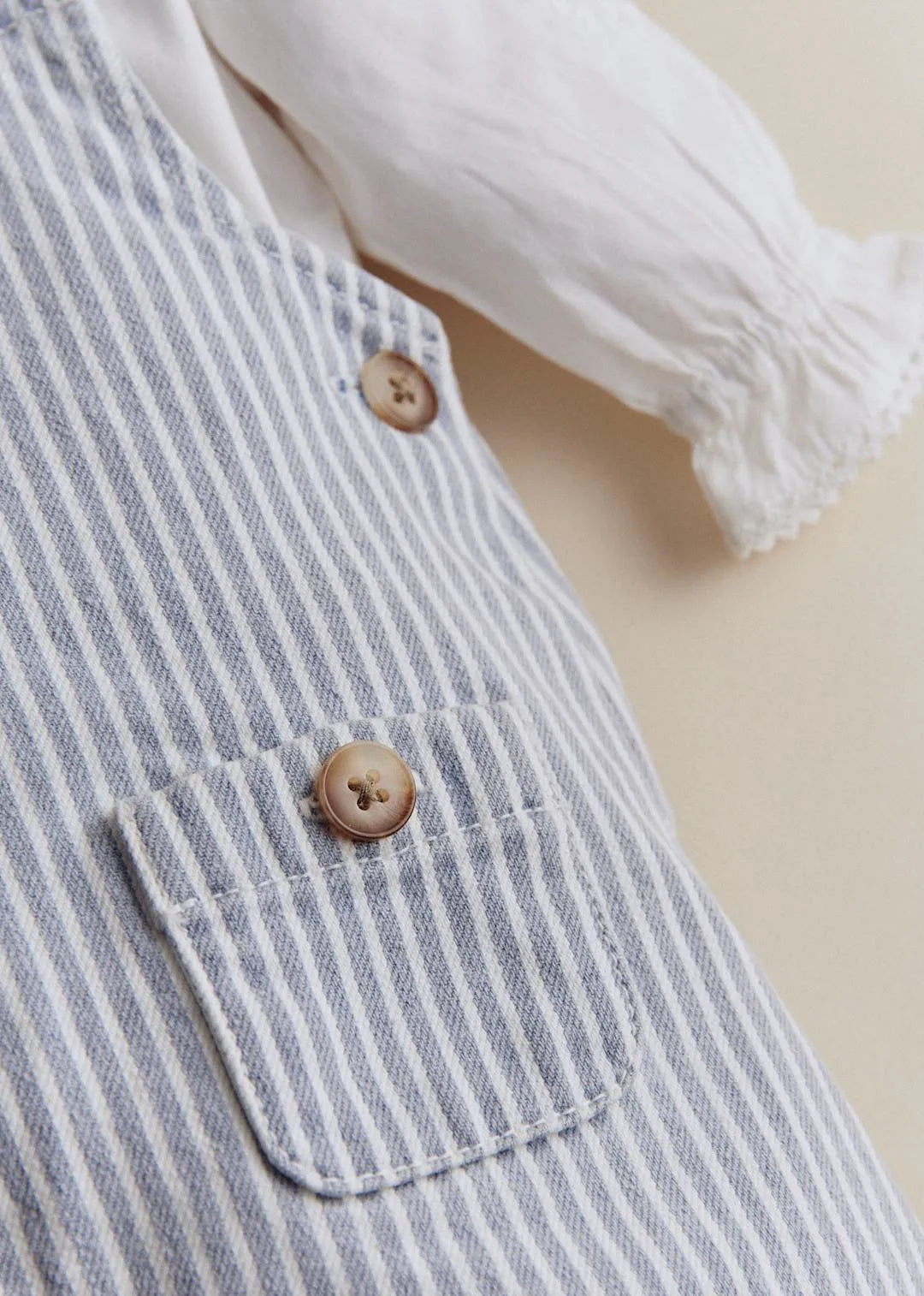 Blue Striped Denim