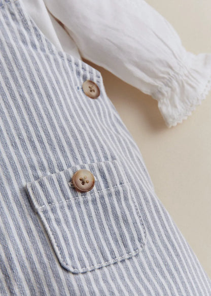 Blue Striped Denim