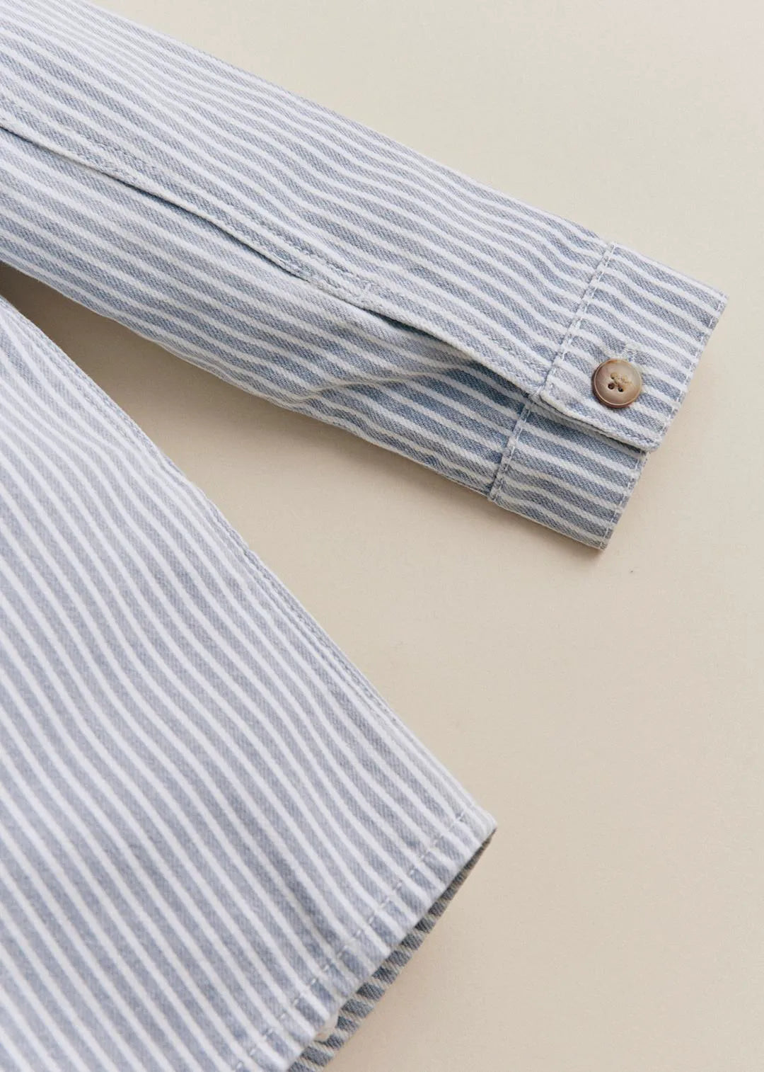 Blue Striped Denim