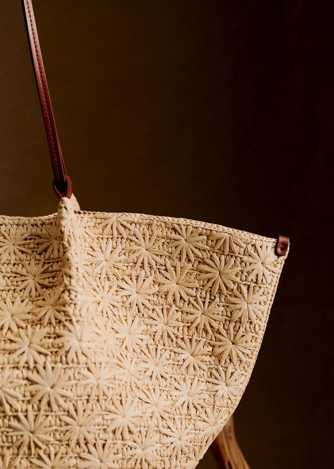 Natural Raffia Embroidery