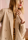Coffee Beige Stripes