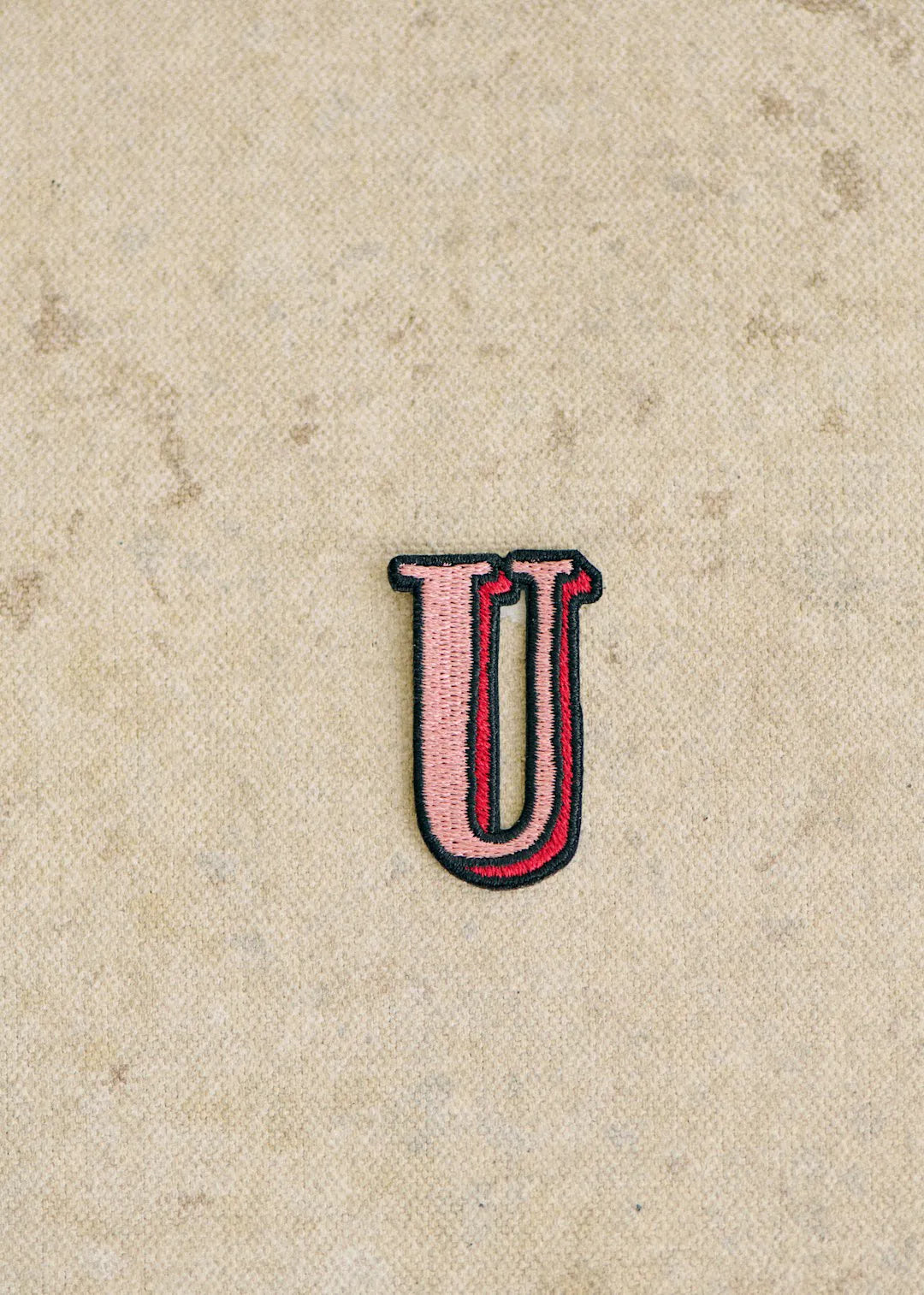 Letter U - Pink