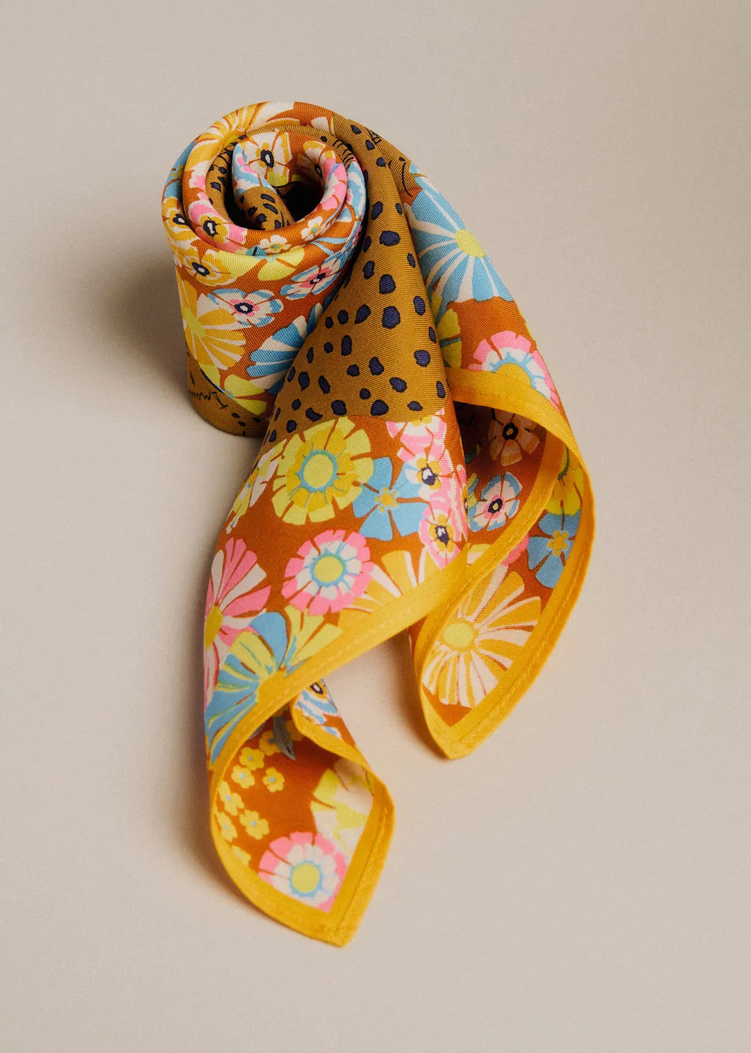 Caramel Pampa Print