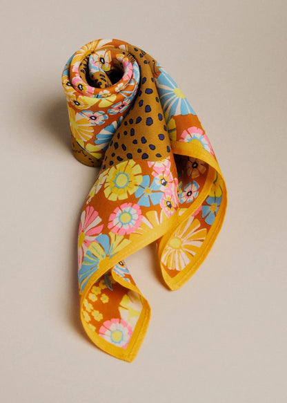 Caramel Pampa Print