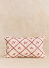 Ecru Cross-Stitch Bordeaux and Blush