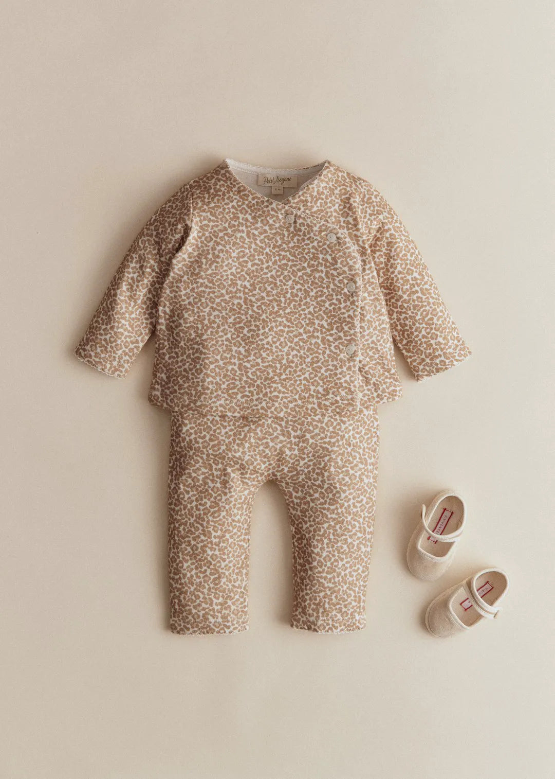 Cream leopard