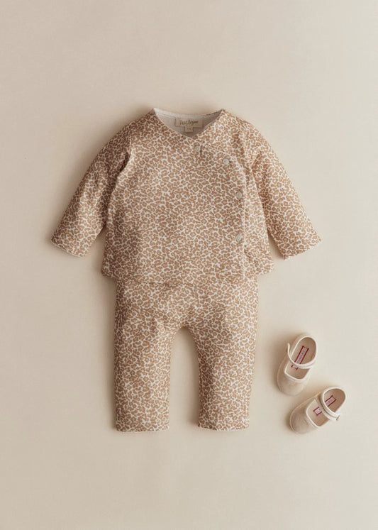 Cream leopard