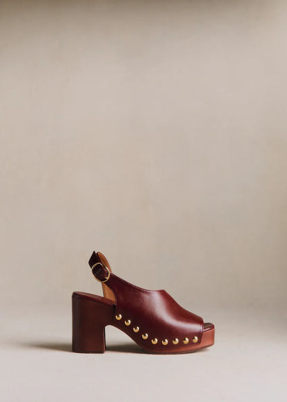 Glossy Burgundy