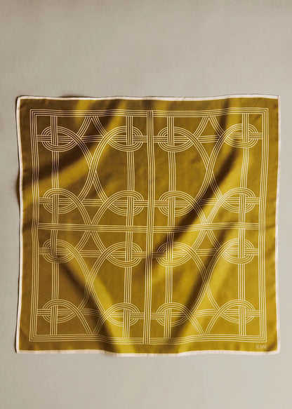 Golden Brown Monogram