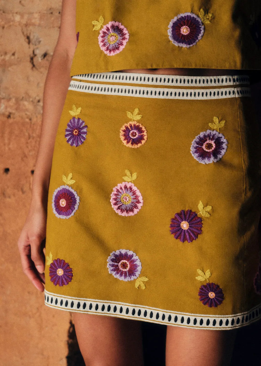 Jungle Placement Embroidery