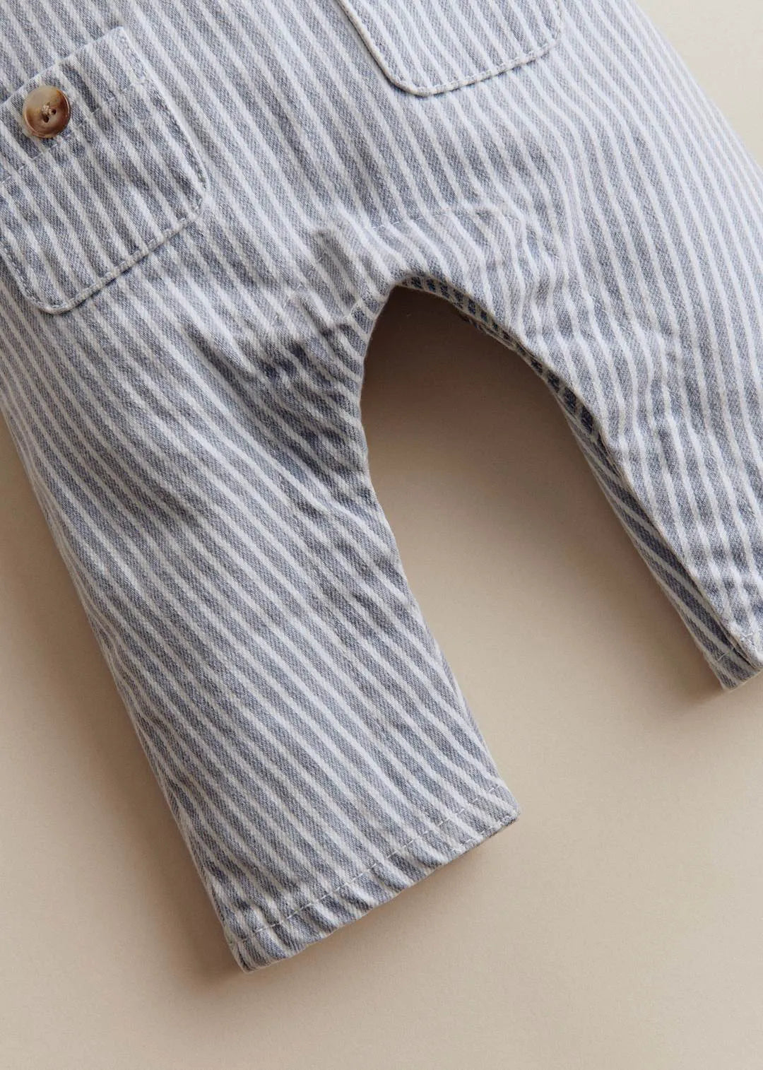 Blue Striped Denim